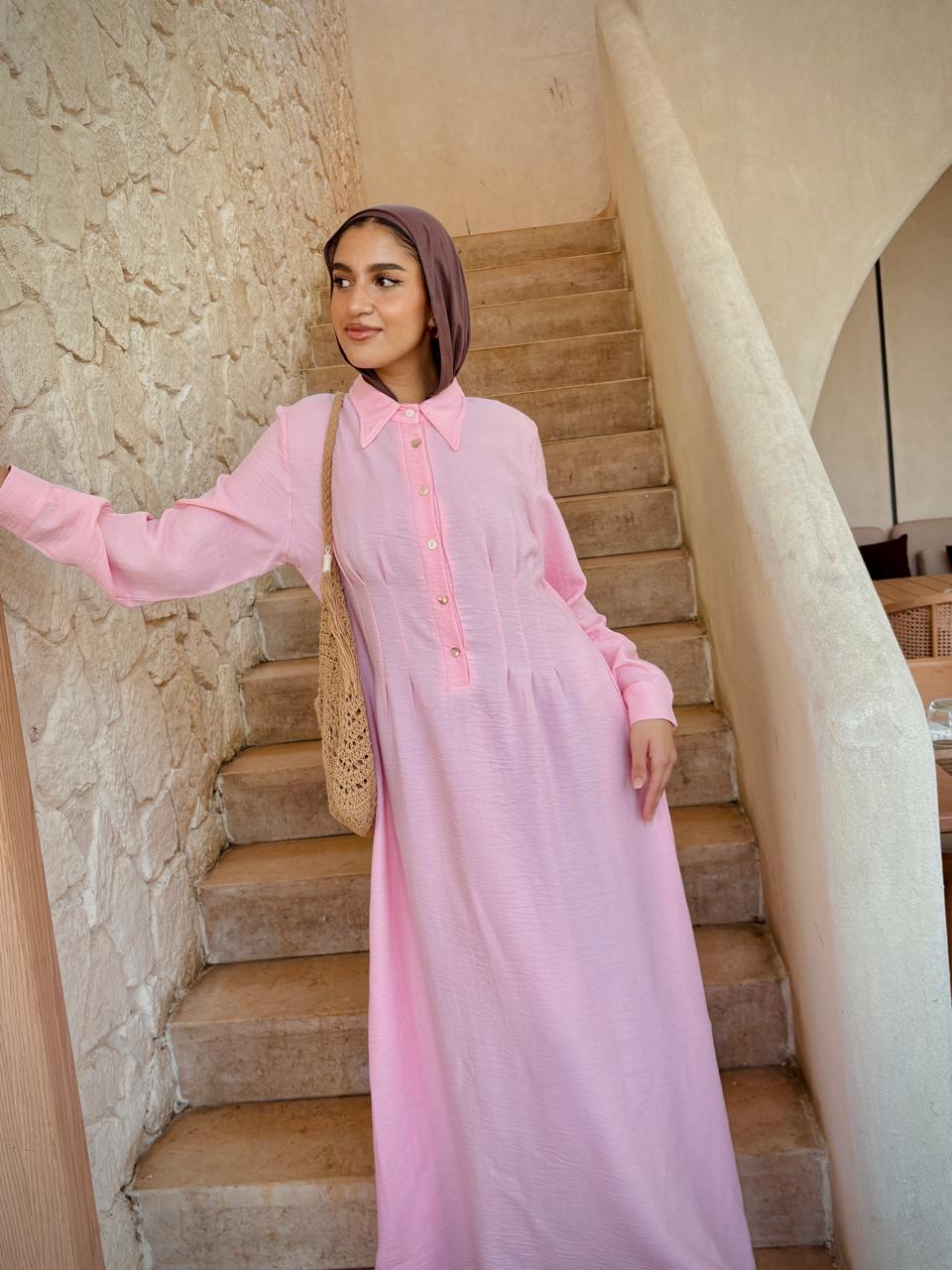 Snatched Linen Dress