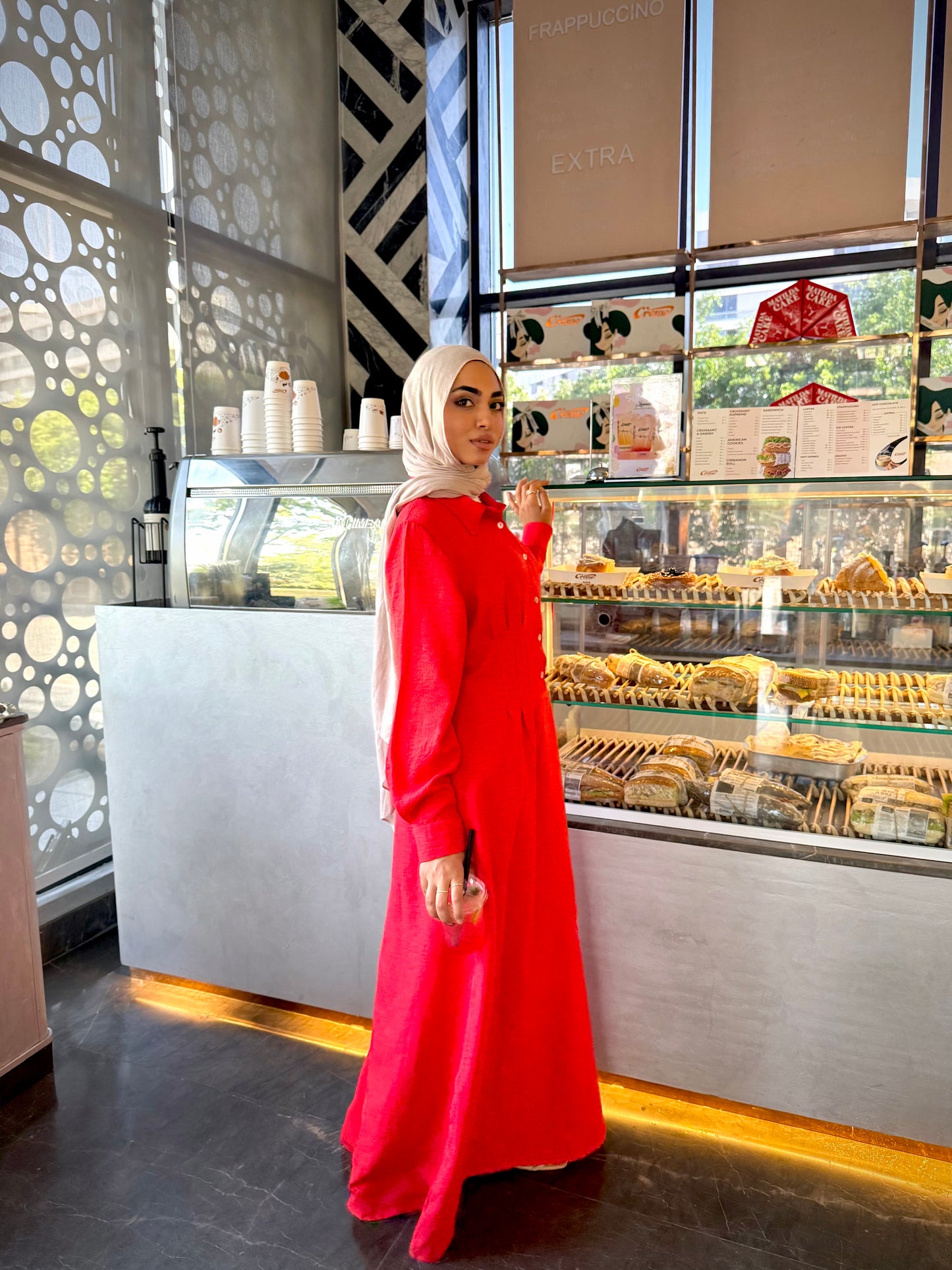 Snatched Linen Dress