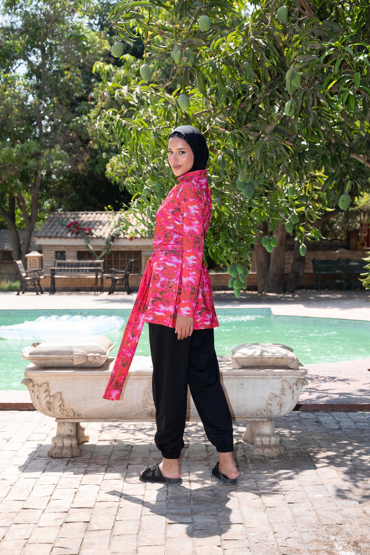Red Rose Burkini