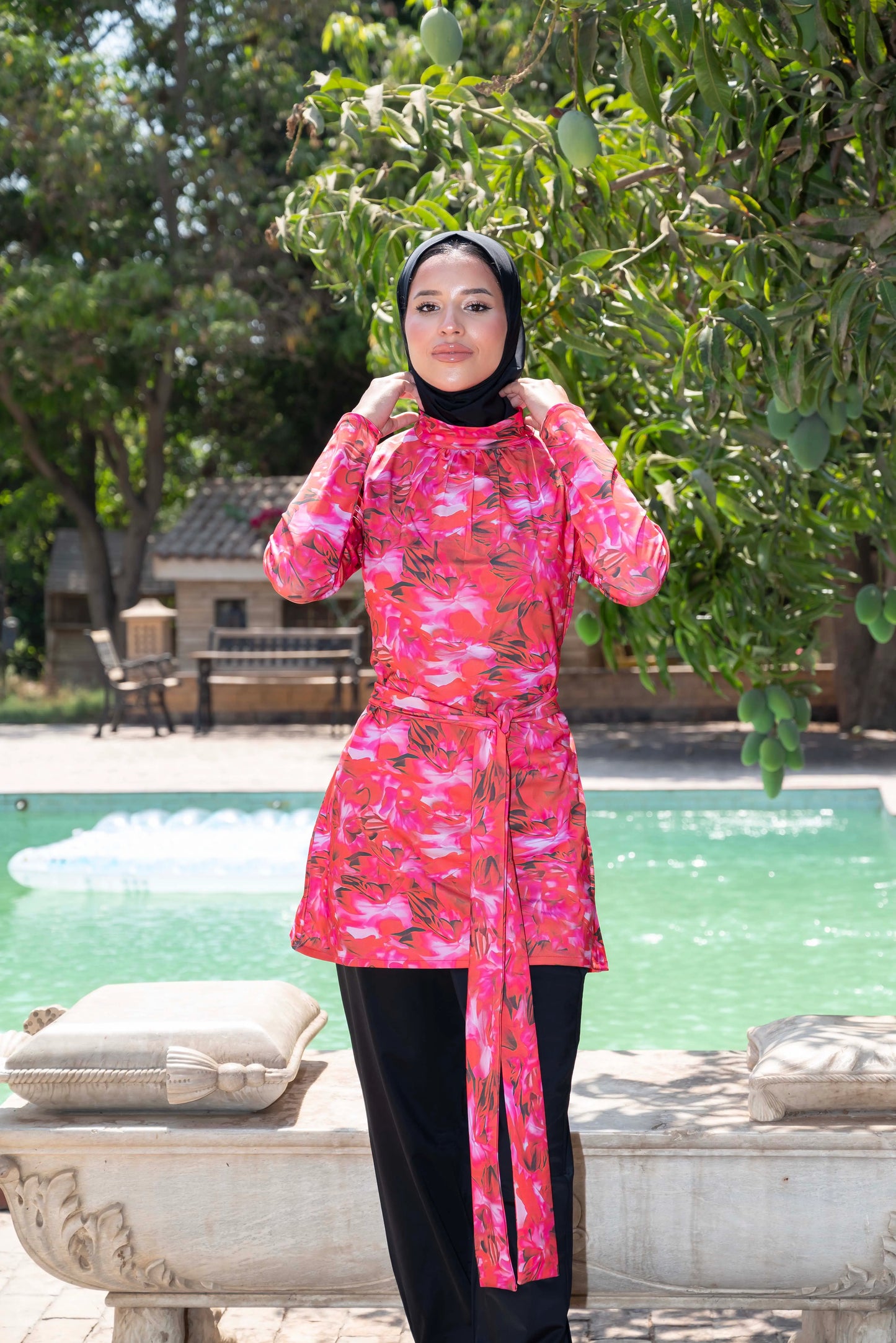 Red Rose Burkini