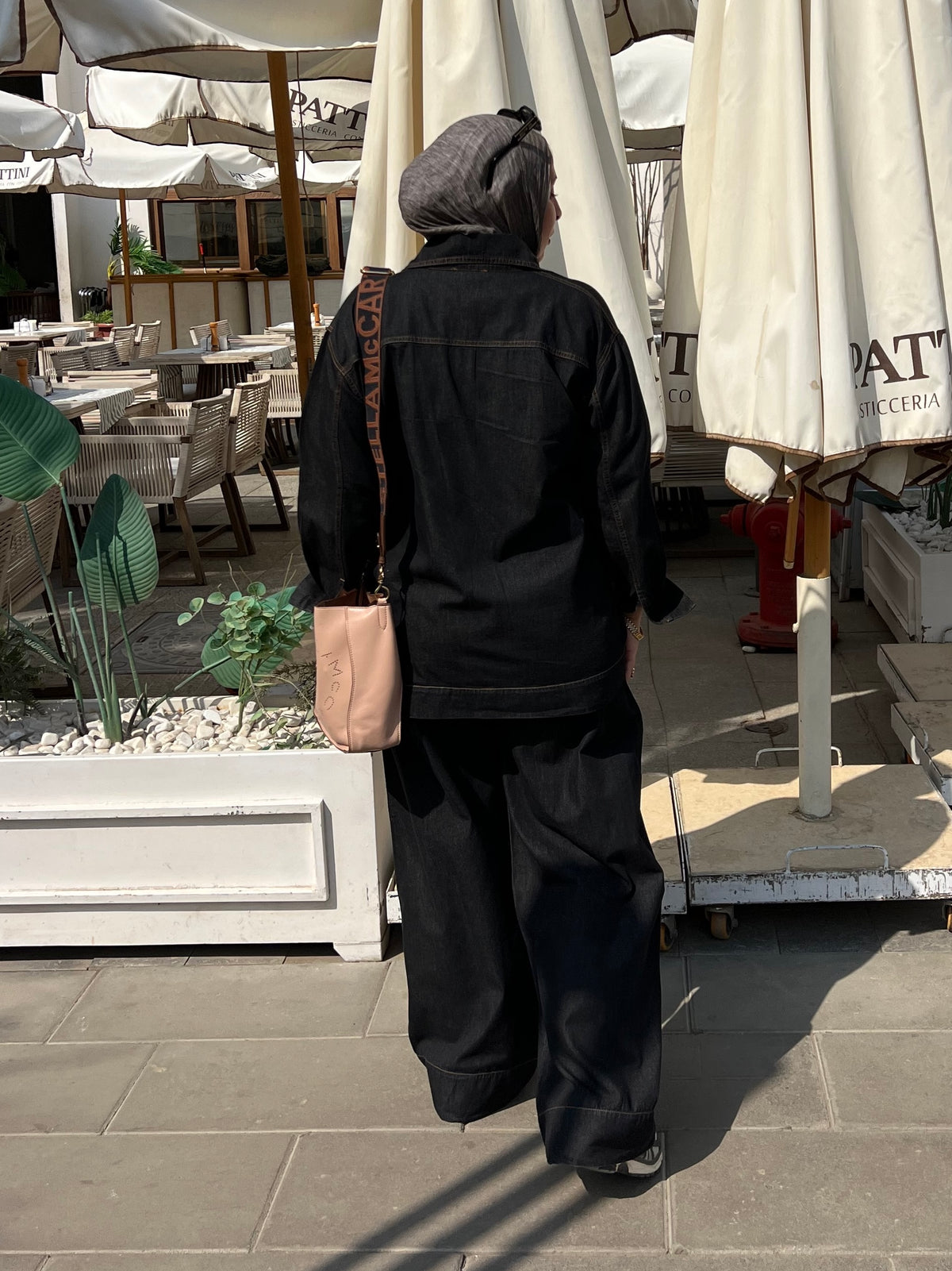 Denim Set - Wide Leg