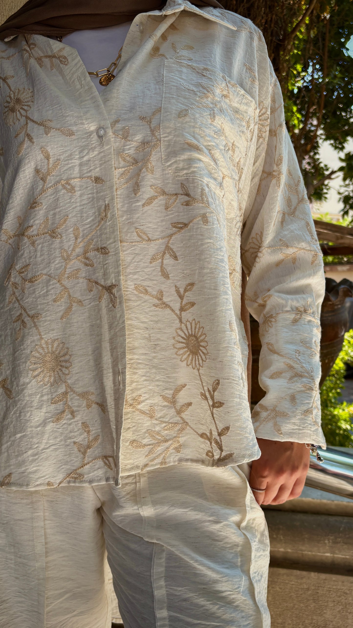 Floral Embroidery Set