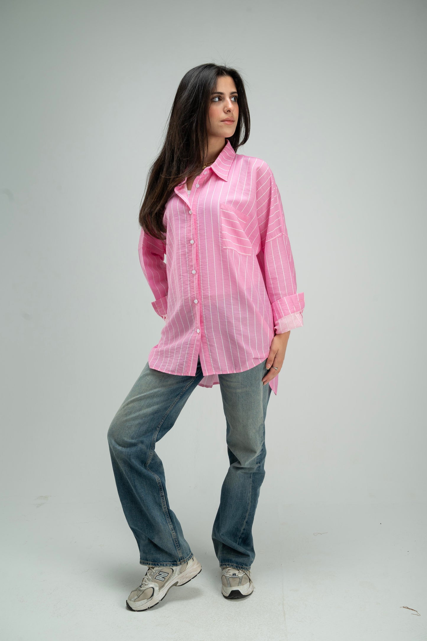 Striped chemise