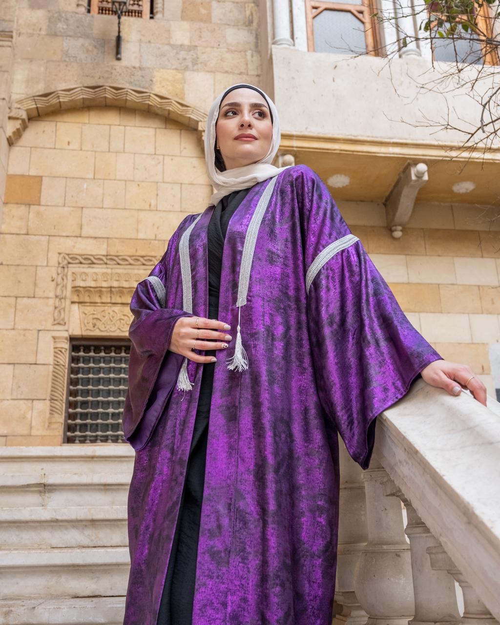 Indian Taffeta Kaftan