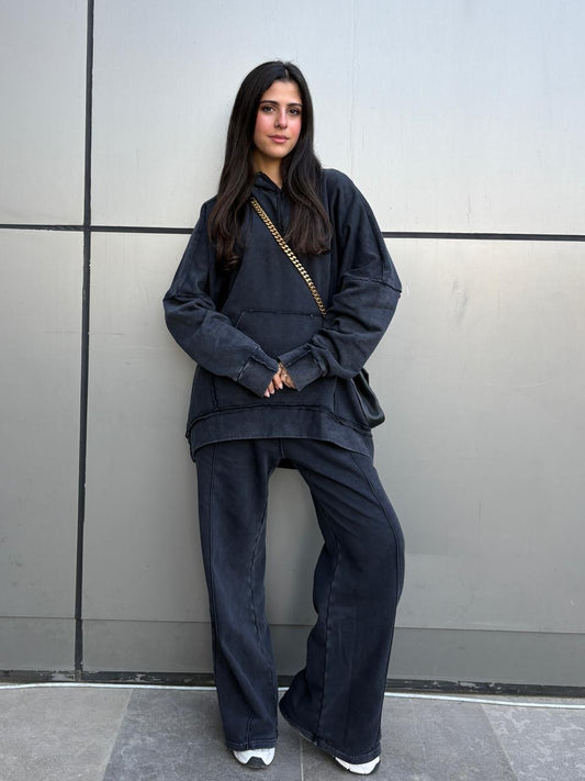 Hooded Washed Set