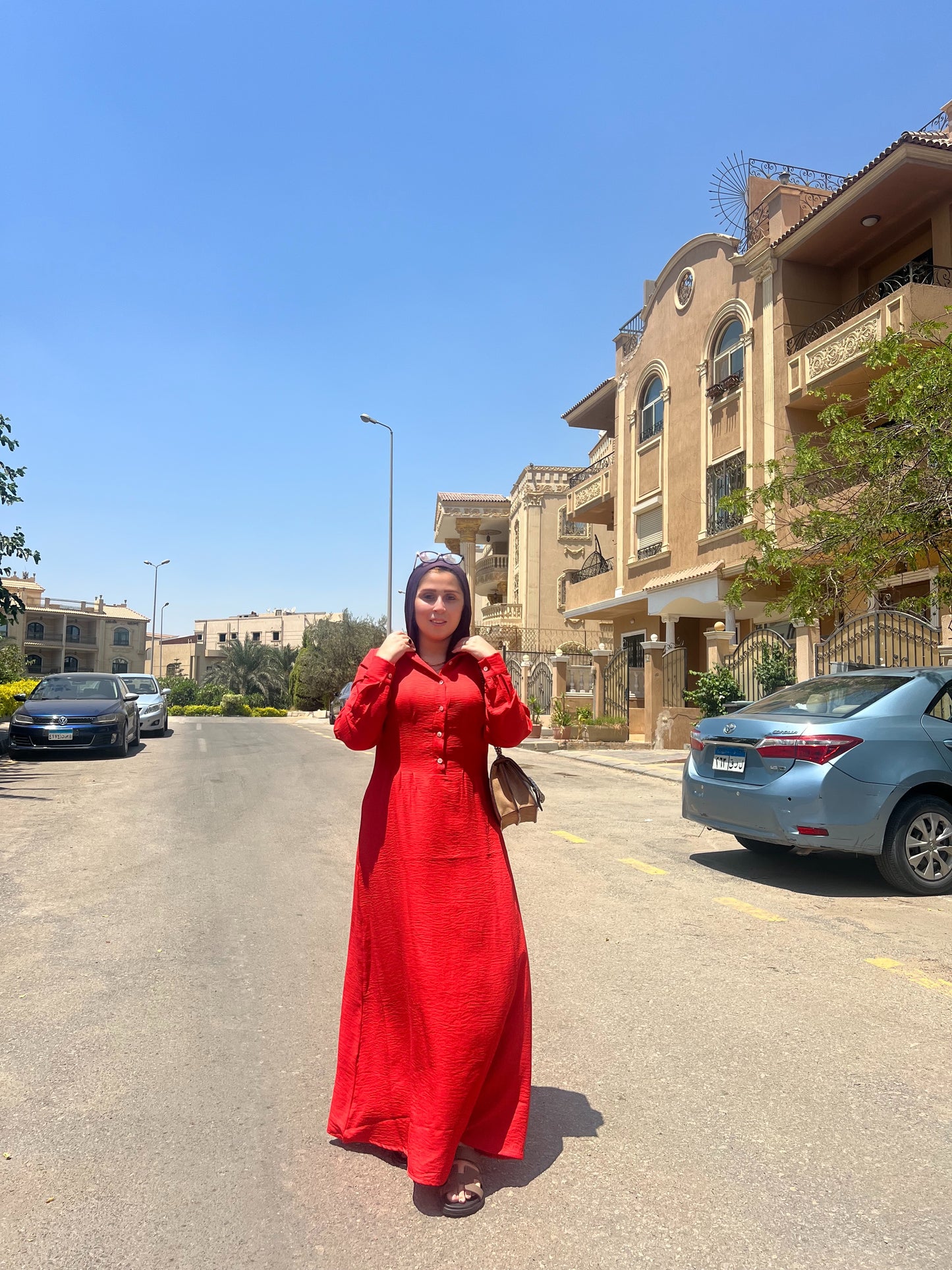 Snatched Linen Dress