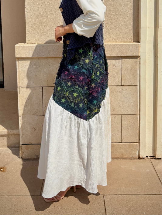 Jeans Twist Skirt