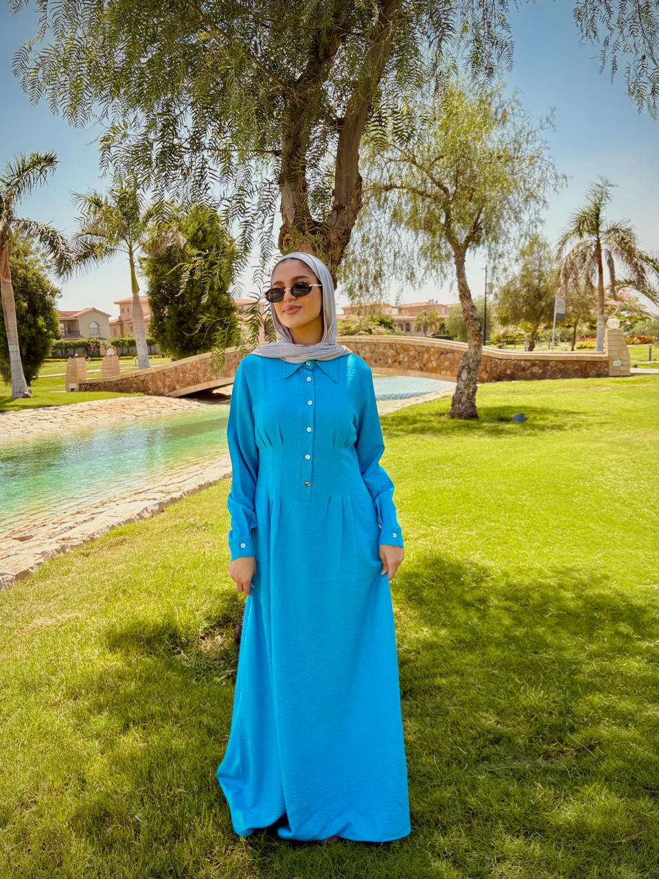 Snatched Linen Dress
