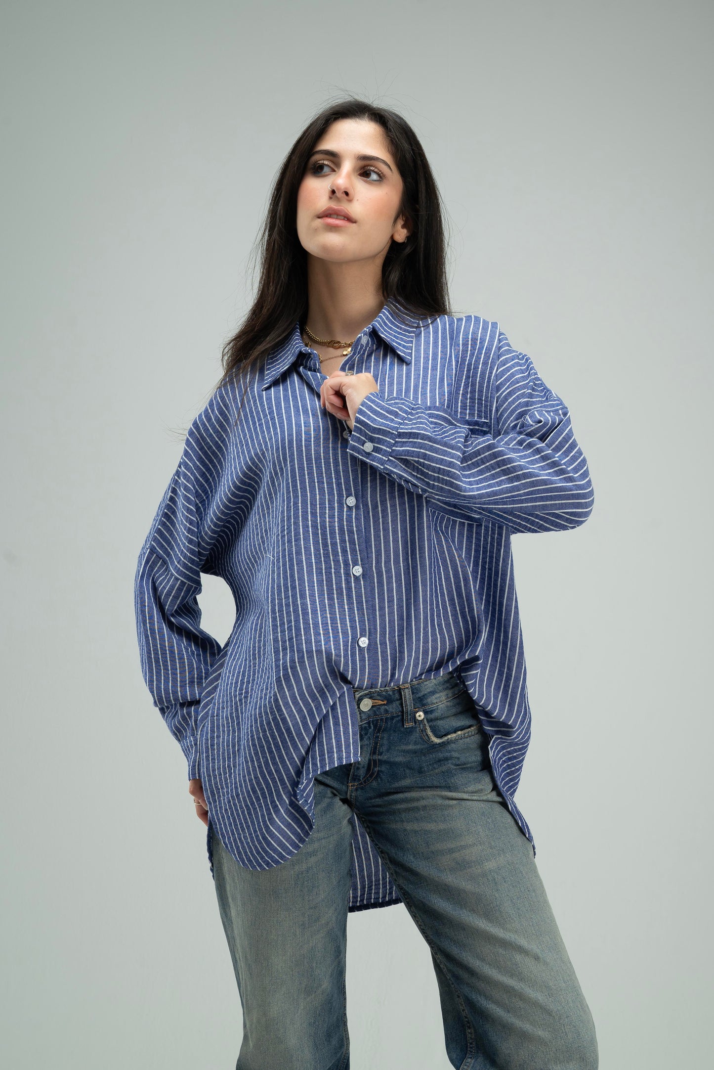 Striped chemise