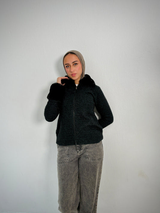 Fur Zip up