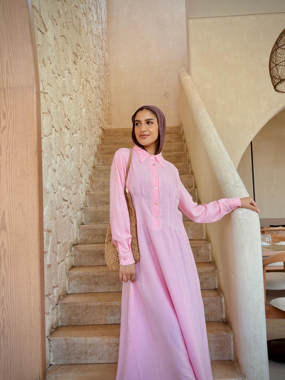 Snatched Linen Dress