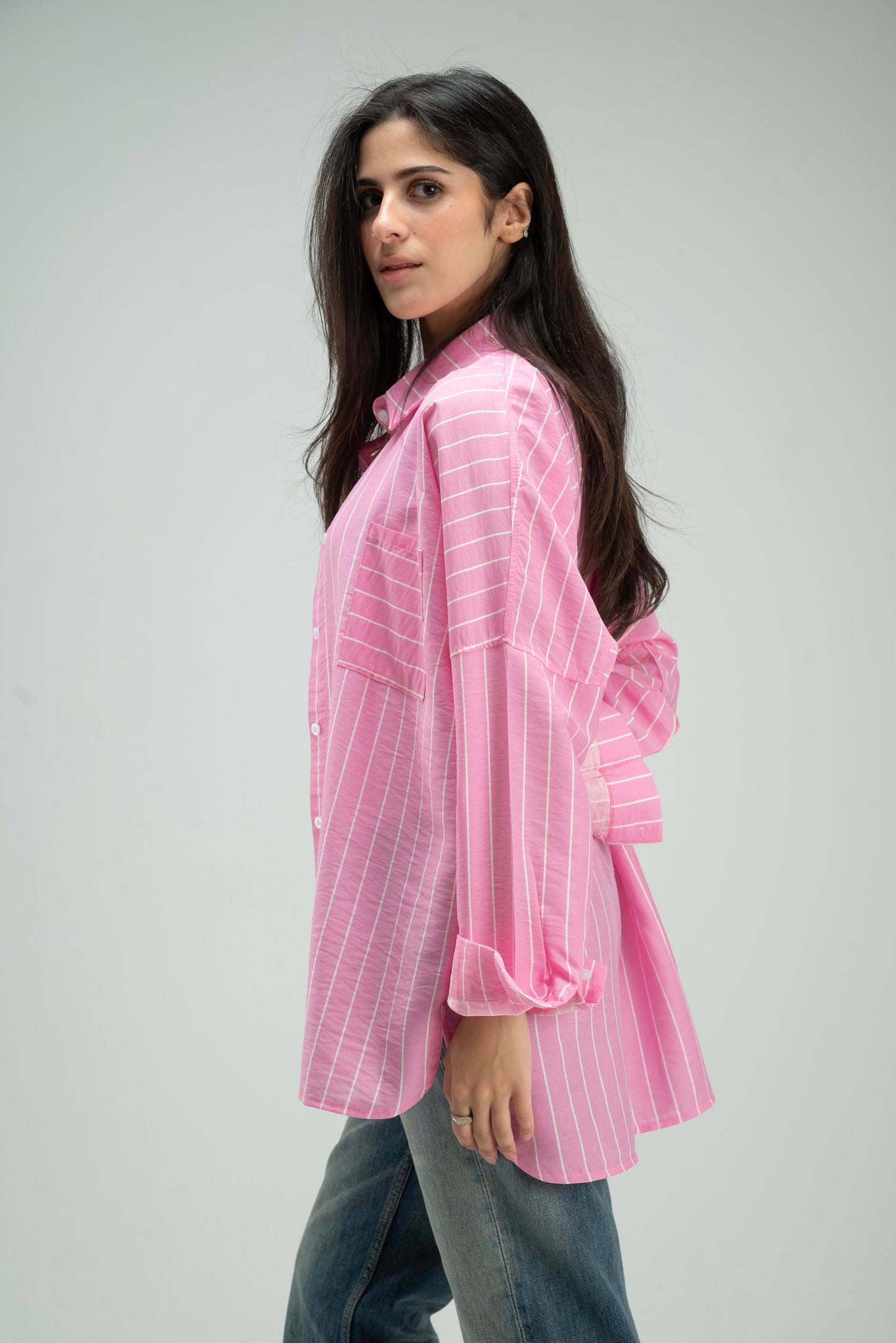 Striped chemise