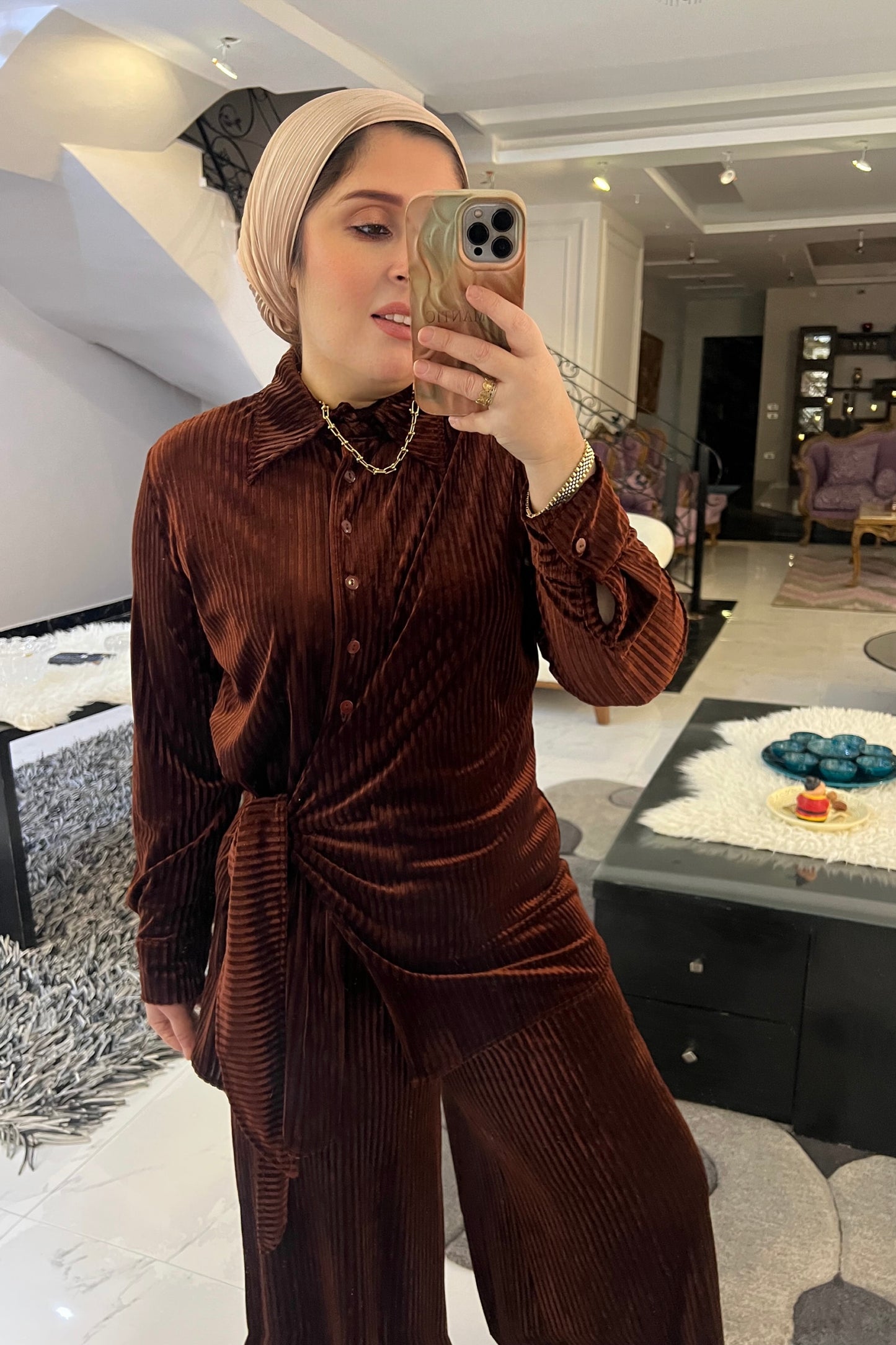 Velvet Wrap Set