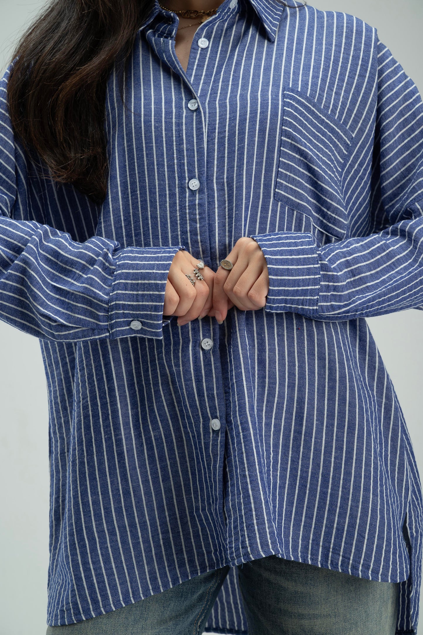 Striped chemise