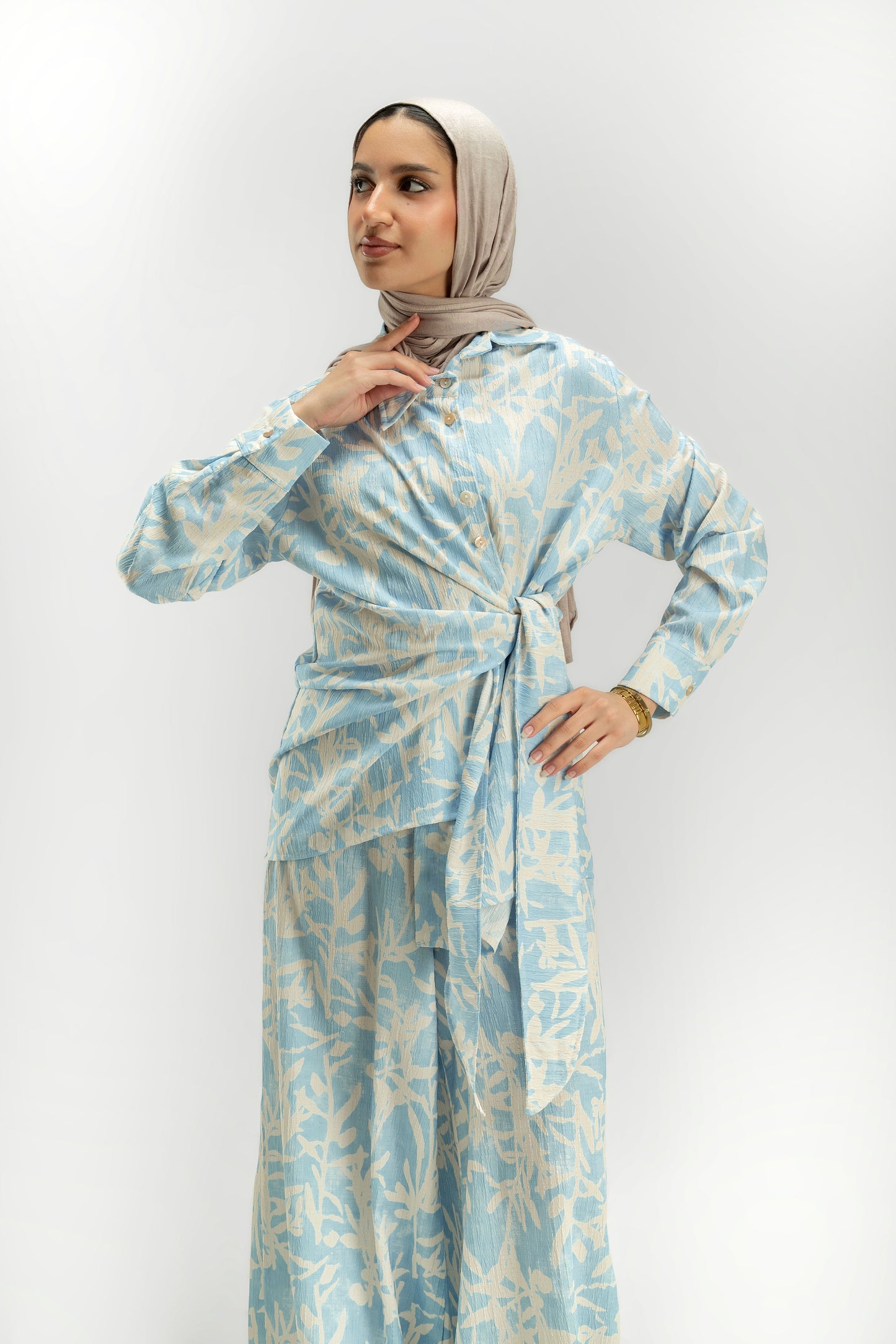Patterned Wrap Set