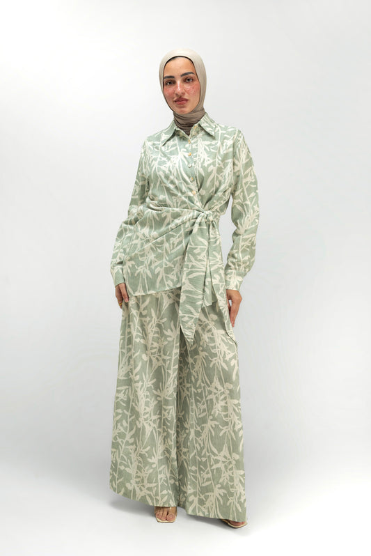 Patterned Wrap Set